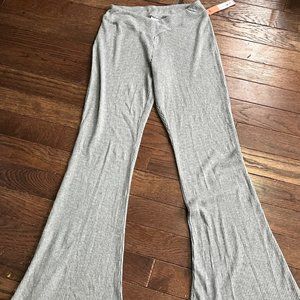 Colsie Women's Small Flare Gray Pants Leggings Sweats Soft NEW WITH TAGS Target